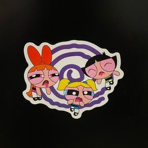 Powerpuff Girls “Blossom & Bubbles & Buttercup” Sticker